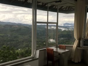 breathtaking view from kandy hotel room club lespri sri lanka