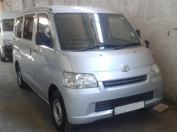 Rent a car lespri sri lanka hire Toyota lite ace van on rent